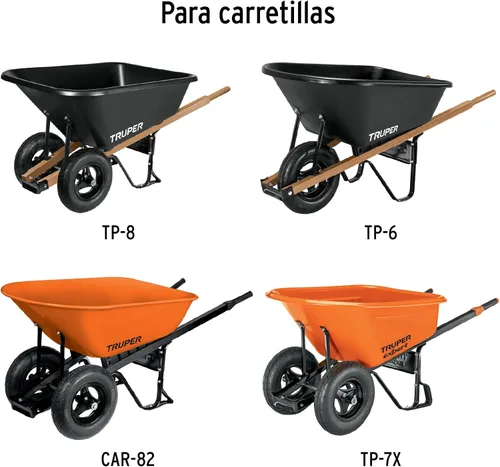 Miniatura 4 de TRUPER LLSS Rueda Neumáticos Bloque Neumáticos 16"x 4" (41x10cm)