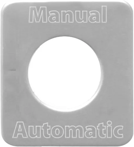 Miniatura 11 de GG Grand General Placa de interruptor de luces de baliza de acero inoxidable 68602 para Kenworth