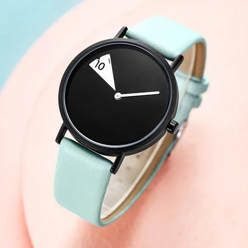Miniatura 4 de SHENGKE Reloj de moda Simple Decente Casual Moda Reloj de Cuarzo (Menos es Más) Reloj