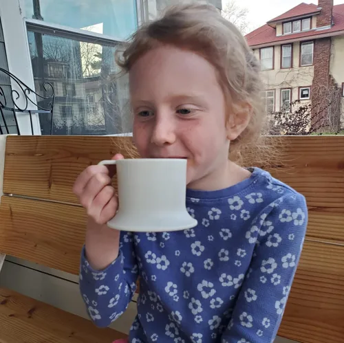 Miniatura 4 de Vaso para niños, taza de té y taza para niños pequeños Juego de 3 tazas aptas para lavavajillas y microondas 3 tazas de base ancha para niños