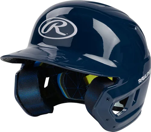 Miniatura 17 de Rawlings Casco de bateo de béisbol MACH Mate Tallas JR y SR Múltiples colores bermellón brillo
