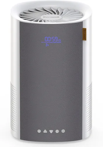 ECOWELL Purificadores de aire para dormitorio, purificadores de aire HEPA H13 para la oficina en casa, sala de estar, filtro de aire para olores de