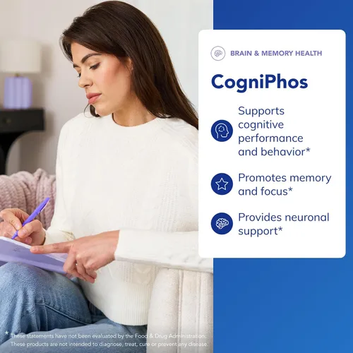 Miniatura 3 de Pure Encapsulations CogniPhos - Acetyl-L-Carnitine Supplement with Cognizin Citicoline & Phosphatidylserine - Supports Memory & Positive Mindset