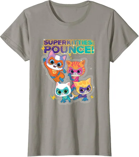 Miniatura 69 de Disney Junior SuperKitties Pounce! Camiseta de equipo completo, talla S