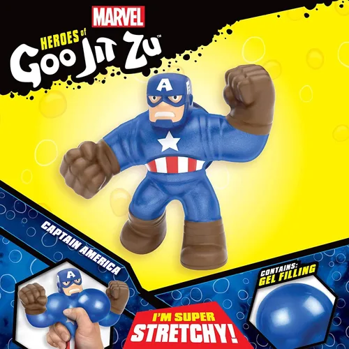 Miniatura 4 de Heroes of Goo Jit Zu Paquete de héroe Marvel con licencia - Iron Man, multicolor (41056)