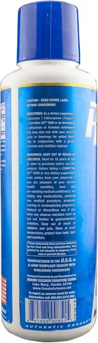 Miniatura 6 de Ronnie Coleman Signature Series L-Carnitine XS 3000 Líquido, metabolismo de aminoácidos y apoyo de fuerza muscular magra, sin estimulantes, sin