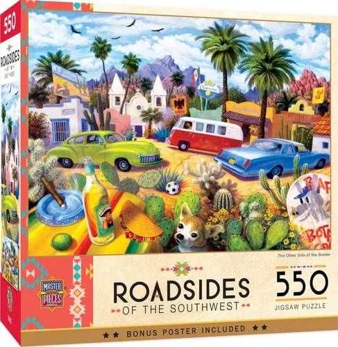 Miniatura 10 de Masterpieces Cruisin' The Coast - Rompecabezas de 500 piezas para adultos