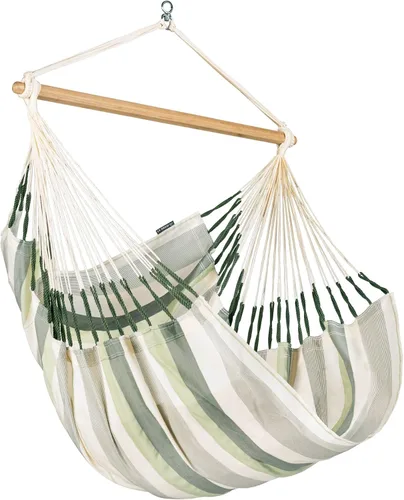 Miniatura 24 de LA SIESTA® - Silla Hamaca Columpio XL King Domingo - Silla Hamaca Colgante Resistente a la Intemperie y a los Desgarros - Silla Hamaca Columpio