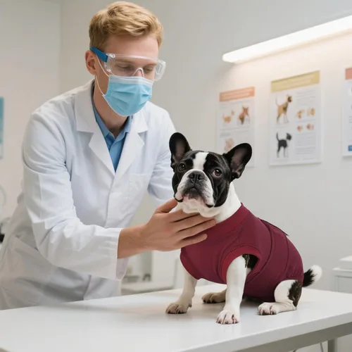Miniatura 5 de Kuoser Traje de recuperación de cirugía para perros, traje de recuperación para perros machos hembras, mameluco para perro después de la cirugía