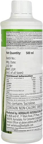 Miniatura 3 de Herbalife HERBALIFE - Pinta concentrada de aloe a base de hierbas: sabor a arándano, 16 onzas líquidas (16.0 fl oz) para la salud digestiva con aloe