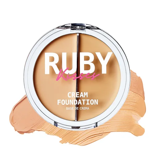 Miniatura 11 de Ruby Kisses 3D Face Creator Base y Corrector en Crema, 12 Horas de Larga Duración, Cobertura Media a Completa, No Graso, Ideal para Maquillaje y 1-7