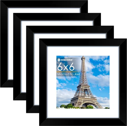 Miniatura 31 de NEXCOVER Portarretratos de 8.5 x 11 pulgadas, color negro, 10 unidades, marcos de fotos de 8.5 x 11 pulgadas con plexiglás HD inastillable, marcos