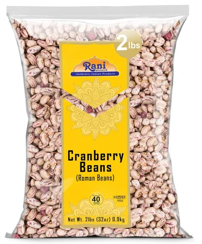 Miniatura 23 de Rani Black Eyed Peas, Guisantes de Carita Secos (Lobhia) 400oz (25lbs) 11.36kg Caja a Granel ~ Completamente Natural Vegano Kosher Apto