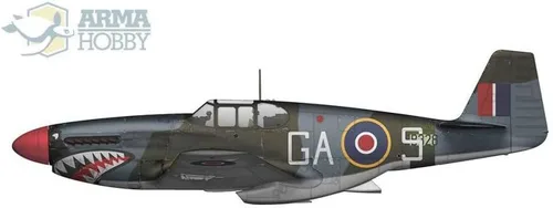 Miniatura 4 de Arma Hobby 1/72 P-51 C Mustang Mk. III Modelo Kit