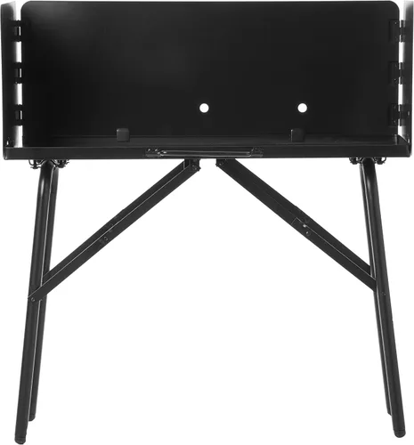 Miniatura 4 de Lodge mesa de cocina plegable de acero, para exteriores, 16 pulgadas x 32 pulgadas x 26 pulgadas, color negro