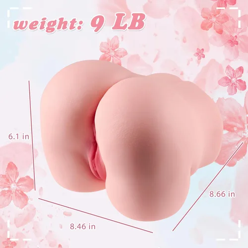 Miniatura 2 de Muñeca sexual masculina de 9 libras, masturbador masculino, gelatina súper suave, realista, de bolsillo, culo con vagina, sexo anal, cuerpo
