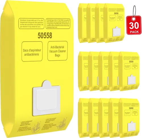 Miniatura 7 de Paquete de 15 bolsas de repuesto para aspiradora Kenmore tipo C/Q 5055 50558, tipo C-5 serie C-18,200, serie 400, serie 600, serie 700, serie 800