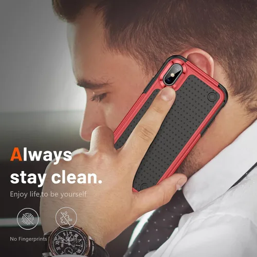 Miniatura 364 de Jeylly Funda para iPhone SE/Funda para iPhone 5S, Exterior de Plástico Duro que Absorbe Golpes + Interior de Silicona de Goma Defensor contra