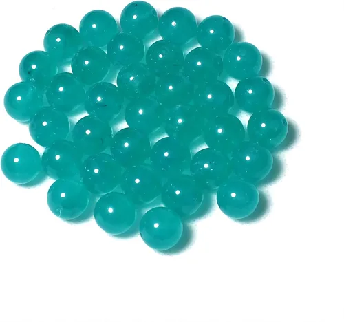Miniatura 6 de MJDCB Los más vendidos en Amazonita Cuentas de piedra de jade redondas sueltas de color para hacer pulseras de joyería DIY (4 mm)