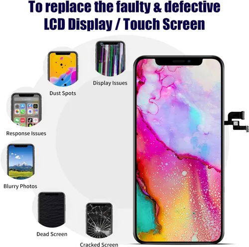Miniatura 4 de para iPhone Xs Kit de reemplazo de pantalla FHD pantalla LCD 3D táctil digitalizador para modelo A1920 A2097 A2098 A2100 5.8 pulgadas