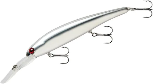 Miniatura 23 de Bandit Lures 4 3/4-Inch Slender Minnow Jerkbait Trolls Up to 27 Feet Deep, Universal Color Patterns, 1 Piece