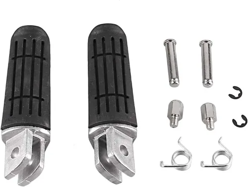 Miniatura 7 de Reposapiés de aluminio para motocicleta, compatible con Yamaha YZF R6 1999-2009 R1 1998 1999 2000 2001 2002 2003 2004 2005 2006 2007 2008 2009