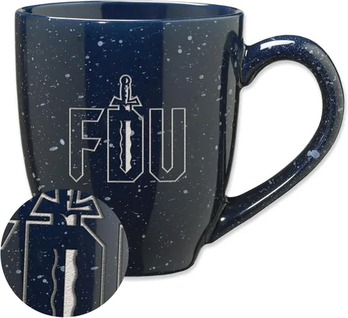 Miniatura 299 de Rico Industries NCAA Virginia Tech Hokies Maroon - Taza de café de cerámica grabada con láser, color del equipo, 16 onzas