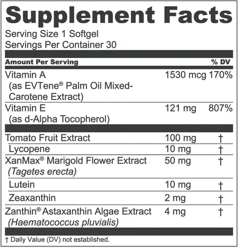 Miniatura 8 de 1MD Nutrition VisionMD - Vitamina para ojos CARMIS - Suplemento ocular para adultos - con OptiLut luteína y zeaxantina - Apoya el cuidado