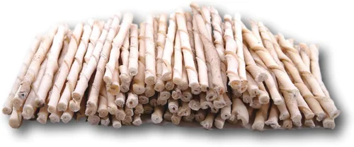 Miniatura 2 de Top Dog Chews - Torsiones naturales para perros de cuero crudo (paquete de 100), palitos masticables naturales para dientes sanos y perros felices