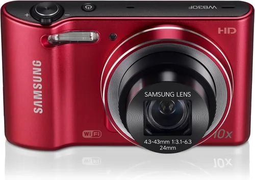 Miniatura 5 de Samsung WB30F 16.2MP Smart WiFi Cámara digital con zoom óptico 10x y pantalla LCD de 3.0" (rojo) (Modelo antiguo)