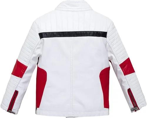 Miniatura 3 de Chaquetas piloto de motocicleta de cuero para niños