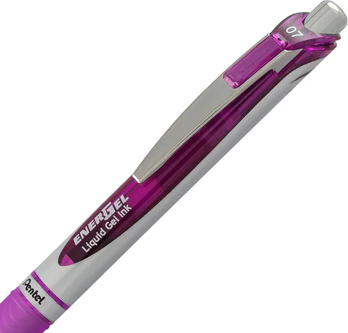 Miniatura 3 de Pentel EnerGel RTX - Bolígrafo de gel líquido retráctil, (¹/₃₂ pulgadas) línea mediana, punta de metal, tinta de colores surtidos, paquete de 10