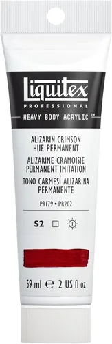 Miniatura 14 de Liquitex Pintura Acrílica Profesional de Cuerpo Pesado, Tubo de 2 oz (59ml), Rojo Fluorescente