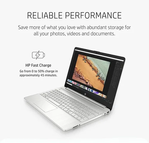 Miniatura 4 de HP Pavilion - Laptop antirreflejos con pantalla táctil HD de 15.6", 16 GB de RAM, almacenamiento SSD de 256 GB, procesador Intel Core de hasta 4.1