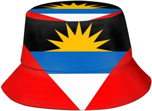 KiuLoam Sombreros de pescador unisex con bandera, sombreros de pescador plegables para exteriores, verano, viajes, senderismo, playa, gorras para
