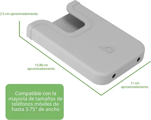 Miniatura 3 de EASYDOG Soporte para teléfono de silicona compatible con bolsa Bogg, accesorios suaves de silicona con inserto de dije y accesorio para bolsas