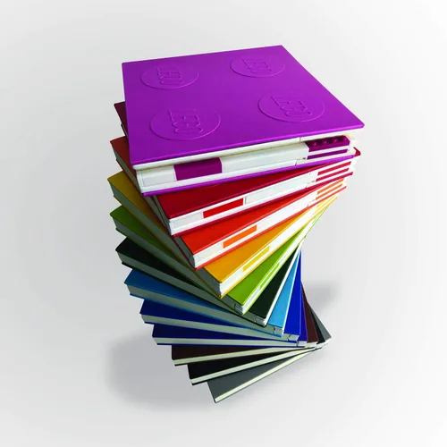 Miniatura 7 de LEGO Stationery - Cuaderno de bloqueo con bolígrafo de gel, color naranja