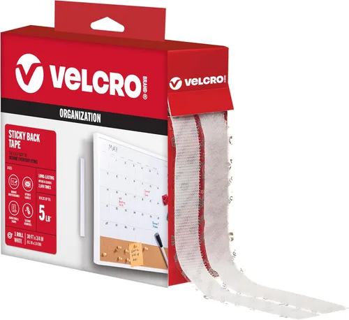 Miniatura 8 de VELCRO Brand - Sujetadores Sticky Back; cinta adhesiva de 3/4 de pulgadas; ideal para el hogar