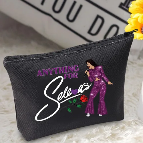 Miniatura 6 de BWWKTOP Bolsa de cosméticos para amantes de la música, regalo para fanáticos del cantante, álbum de música, regalos para fanáticos del cantante