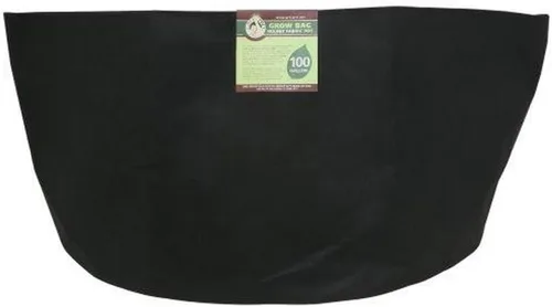Miniatura 2 de Gro Pro Maceta redonda de tela prémium de 1 galón, color negro