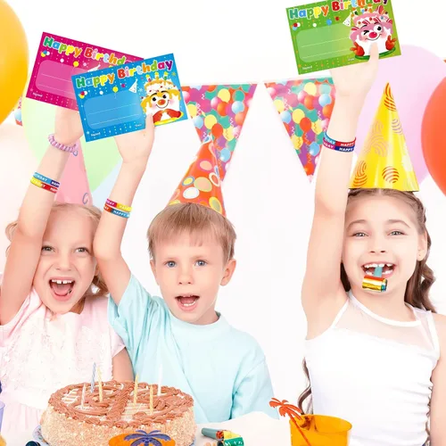 Miniatura 3 de Eaasty 60 piezas de marquesina You're a Star Student Certificados preescolar Tarjeta de premio Super Star Happy Birthday Pulsera de reconocimiento