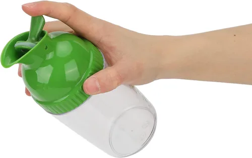 Miniatura 7 de Recipiente para aderezo de ensalada de 6.8 fl oz, botella mezcladora de aderezo de ensalada con tapa antigoteo para aderezos de ensalada, aceite