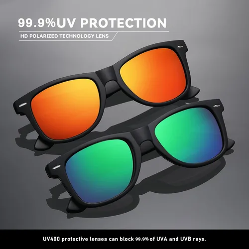 Miniatura 42 de Lentes de sol polarizados para mujer y hombre, lentes de sol a la moda, para conducir, pescar, bloqueo UV, protección UV400