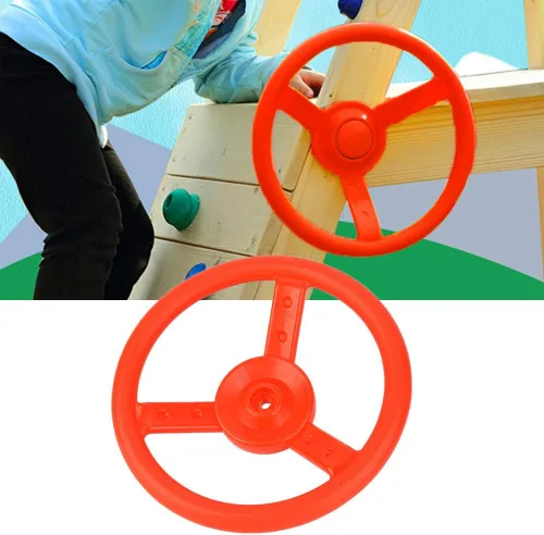 Miniatura 6 de Alvinlite Accesorio del volante Patio de juegos Juego de columpios Accesorios de reemplazo (rojo) Parque infantil