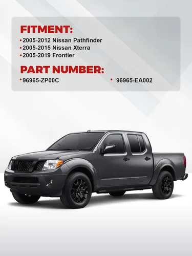 Miniatura 2 de Portavasos de consola compatible con Nissan Pathfinder 2005-2012, Nissan Xterra 2005-2015, Nissan Frontier 2005-2019. Reemplaza 96965-ZP00C