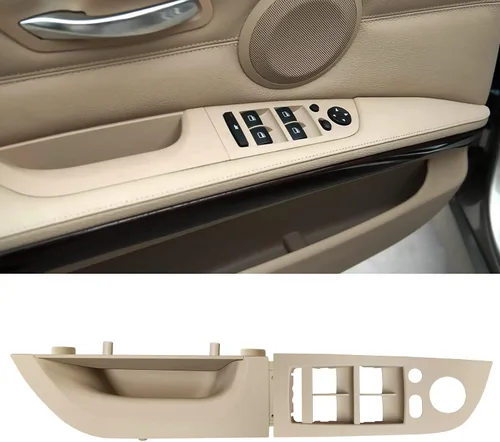Miniatura 9 de Jaronx Kit de repuesto para manija de puerta BMW Serie 3 E90/E91, cubierta exterior del lado del pasajero+tirador de puerta para BMW 316 318 320 323