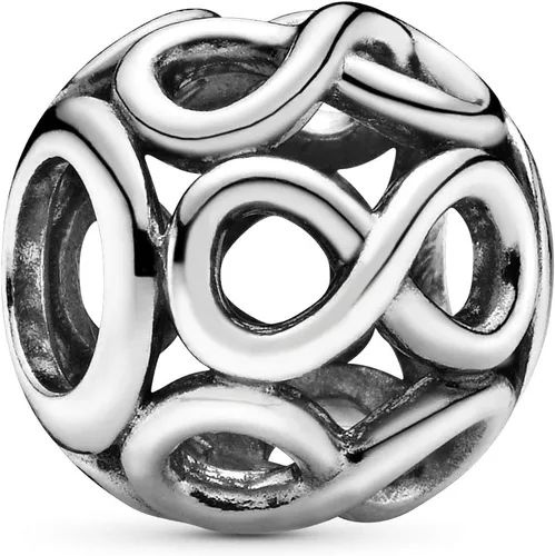 Miniatura 2 de Pandora Joyería Infinite Shine Charm de plata de ley, Metal, No es una piedra preciosa