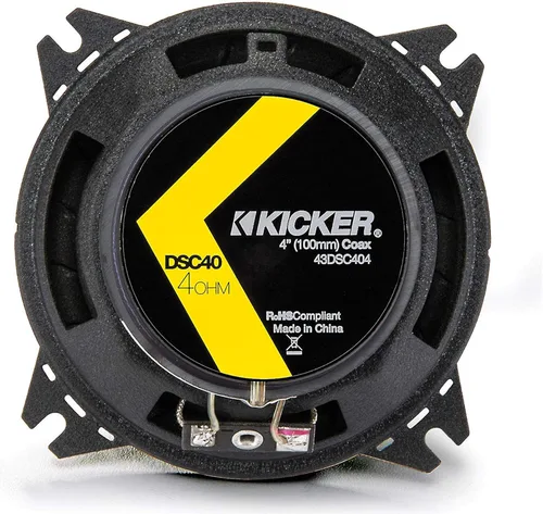 Miniatura 2 de Par de altavoces coaxiales KICKER DSC40 de 4 pulgadas (100 mm), 4 ohmios