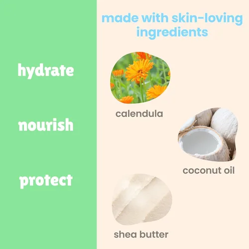 Miniatura 7 de Baby Magic Jabón hidratante para el cabello y el cuerpo, especialmente formulado para la delicada piel del bebé, sin lágrimas, caléndula y coco, 30