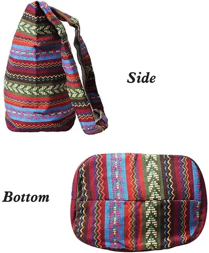 Miniatura 7 de WITERY Bolso bandolera para mujer, bolso de hombro grande, bolso de compras, bolso de mano con cremallera, bolso de mensajero
